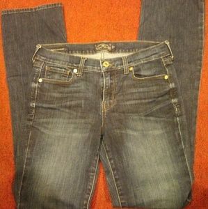 Lucky brand brooke slim size 4/27 R like new